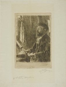 J. B. Faure alkotó: Anders Leonard Zorn