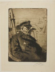 II. Oscar király (második lemez) alkotó: Anders Leonard Zorn