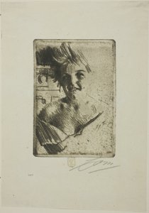 Nevető modell I alkotó: Anders Leonard Zorn