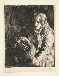 Madonna alkotó: Anders Zorn