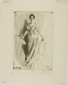 Lurman kisasszony alkotó: Anders Leonard Zorn