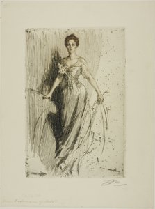 Lurman kisasszony alkotó: Anders Leonard Zorn