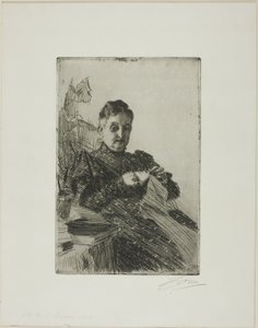 Mme Lamm II alkotó: Anders Leonard Zorn