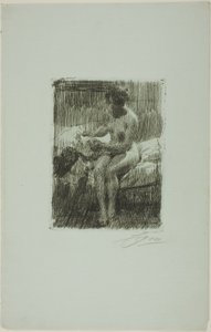 Modellolvasás alkotó: Anders Leonard Zorn