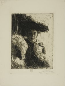 Mrs. Kip alkotó: Anders Leonard Zorn