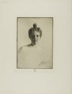 Mrs. Runeberg alkotó: Anders Leonard Zorn