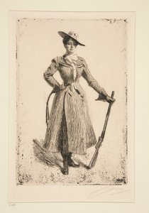 Mrs. Thompson Seton alkotó: Anders Leonard Zorn