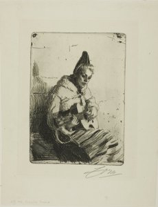Régi ballada II alkotó: Anders Leonard Zorn
