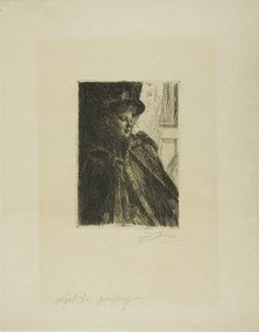 Olga Bratt alkotó: Anders Leonard Zorn