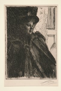 Olga Bratt alkotó: Anders Leonard Zorn