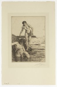 Hemsö szigetén alkotó: Anders Leonard Zorn