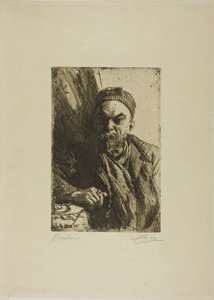 Paul Verlaine II alkotó: Anders Leonard Zorn