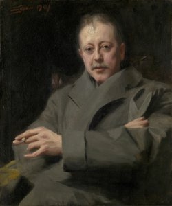 Portrétanulmány egy férfiról alkotó: Anders Leonard Zorn