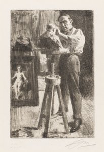 Pavel Troubetzkoy herceg I alkotó: Anders Zorn