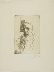 John Berg professzor alkotó: Anders Leonard Zorn