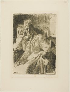 Zsófia királynő alkotó: Anders Leonard Zorn