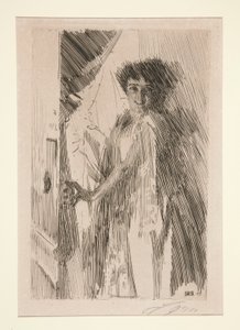 Rosita Mauri alkotó: Anders Leonard Zorn