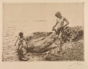 Seaward Skerries alkotó: Anders Leonard Zorn