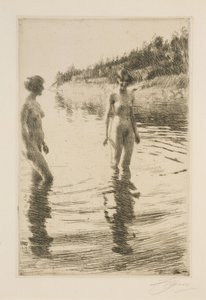 Sekély víz alkotó: Anders Zorn