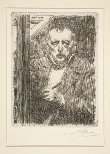 Önarckép alkotó: Anders Leonard Zorn