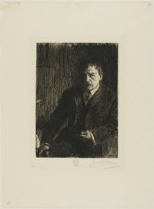 Önarckép 1904 I alkotó: Anders Leonard Zorn