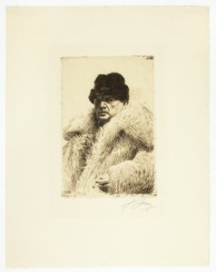 Önarckép 1916 alkotó: Anders Leonard Zorn