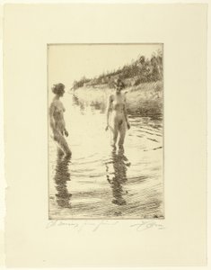Sekély alkotó: Anders Leonard Zorn