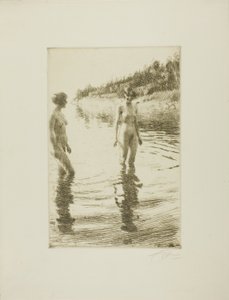 Sekély alkotó: Anders Leonard Zorn