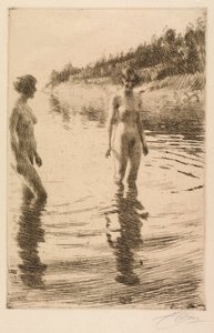 Sekély alkotó: Anders Leonard Zorn