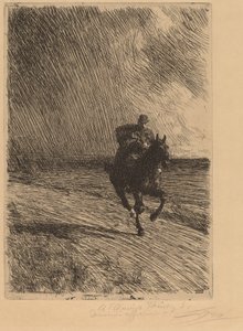 Vihar alkotó: Anders Leonard Zorn