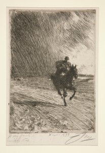 Vihar alkotó: Anders Leonard Zorn