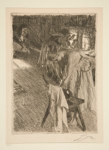 Vasárnap reggel alkotó: Anders Leonard Zorn