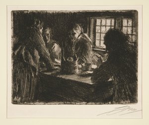 A koszorúslány alkotó: Anders Zorn