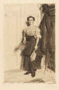 A takarítónő alkotó: Anders Zorn