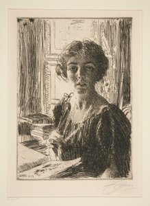 Margit svéd koronahercegnő alkotó: Anders Leonard Zorn