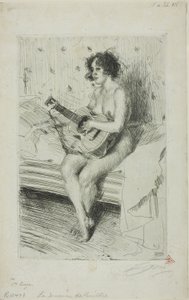 A gitáros alkotó: Anders Leonard Zorn