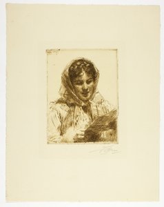 A levél alkotó: Anders Leonard Zorn