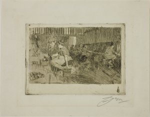 A Kis Sörgyár alkotó: Anders Leonard Zorn
