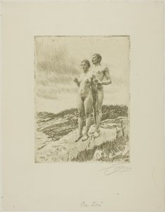 A két alkotó: Anders Leonard Zorn