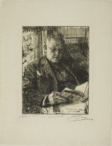 Utazótárs (Mr. Ch. Deering) alkotó: Anders Leonard Zorn