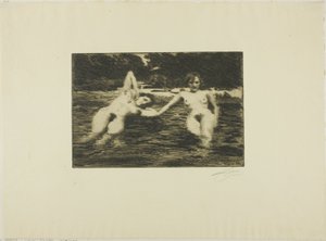 Víz-nimfák alkotó: Anders Leonard Zorn
