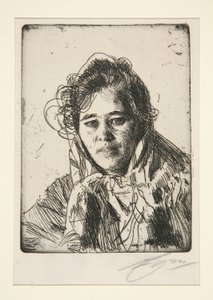 Fiatal lány Morából (Krakberg alkotó: Anders Leonard Zorn