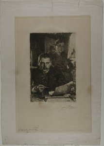 Zorn és a felesége alkotó: Anders Leonard Zorn