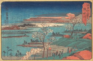 Gotenyama virágai. alkotó: Ando Hiroshige