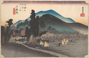 Ishiyakushi, Ishiyakushi idő, mi? 1834. , szúnyog. 1834. alkotó: Ando Hiroshige