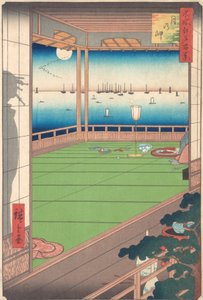 Holdkilátó, 1857., 1857. alkotó: Ando Hiroshige