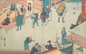 Otsu, mi? 1840. , szúnyog. 1840. alkotó: Ando Hiroshige