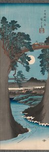 Möngke y B oka tagtalálkozó P Rovinse Koyo Saruhashi alakja, nem? 1841-42. alkotó: Ando Hiroshige