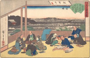 Yushima Matsu Kane vagy? 1840. , szúnyog. 1840. alkotó: Ando Hiroshige