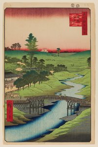 Furukawa folyó, Hiroo alkotó: Ando or Utagawa Hiroshige